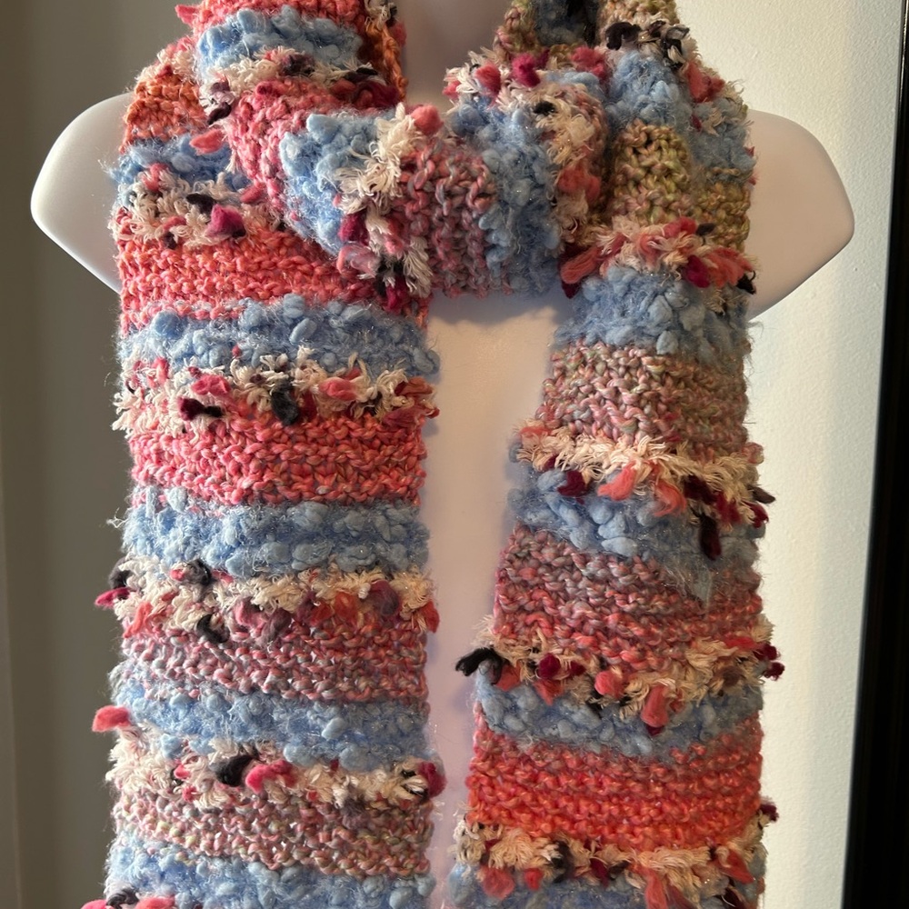 Multicolor Textured Women's Scarf